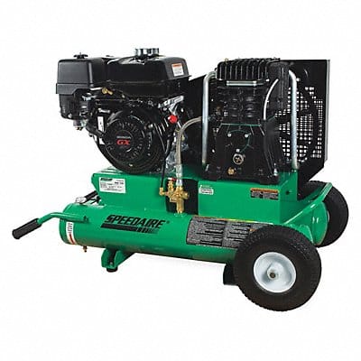 Portable Gas Air Compressor 2 Stage 9 hp