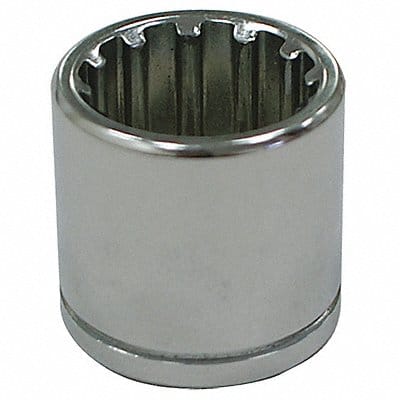 Socket Steel Chrome 6 mm