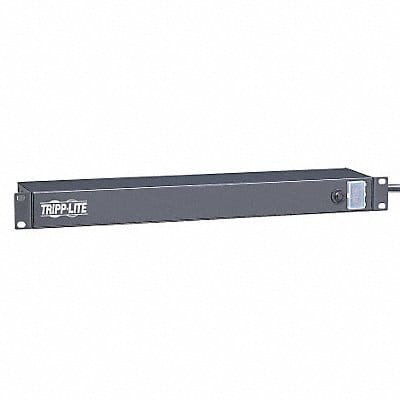 PDU 120V 6 Outlet 15 ft Black