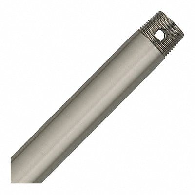 Downrod 48 L 3/4 W Silver