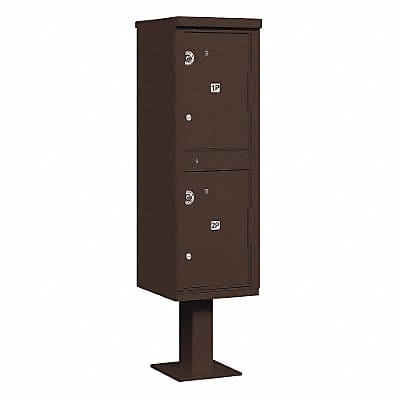 Outdoor Parcel Locker USPS Access Bronze