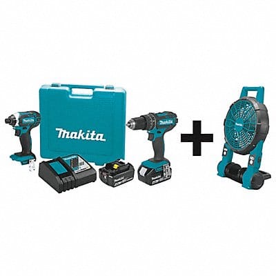 Cordless Combination Kit 3 Tools 18V DC