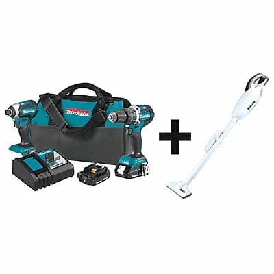 Cordless Combination Kit 3 Tools 18V DC