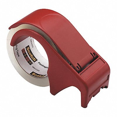 Dispenser Tape Pkg Hand Red