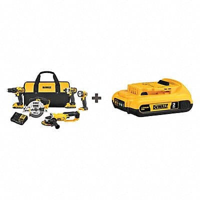 Cordless Combination Kit 20.0V 5 Tools