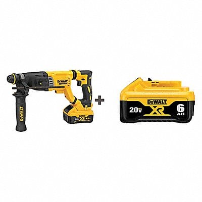 Cordless Rotary Hammer Battery Included