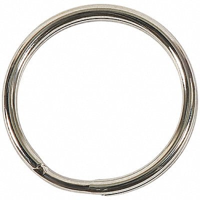 Split Key Rings Chrome 1 1/8 PK100