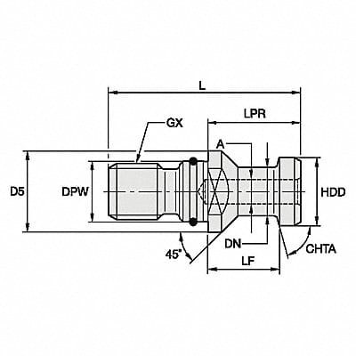 Retention Knob 18.97mm M16