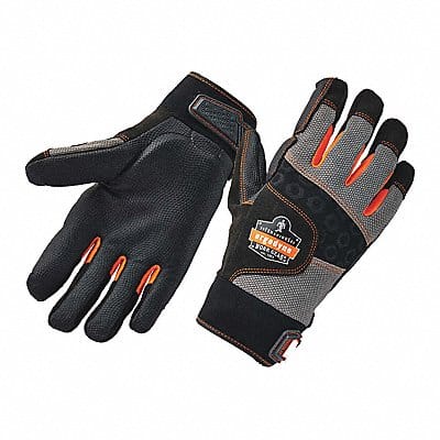 Gloves Full-Fngr Anti-Vibrtion Blk XL PR