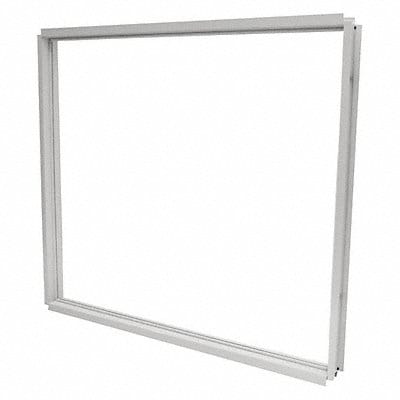 In-Plant Office Window 36 inx48 in Gray