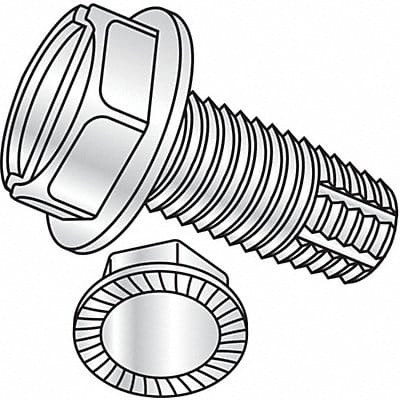 Thread Cutting Screw 5/16 Hex 1 L PK100