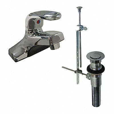 Low Arc Chrome Dominion Faucets 1.2gpm