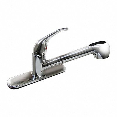 Straight Chrome Dominion Faucets 1.8gpm