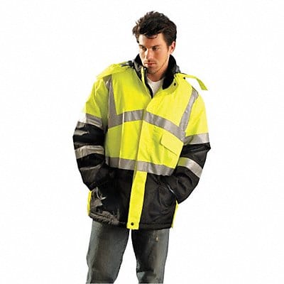 Jacket Insulated L Yellow 35inL