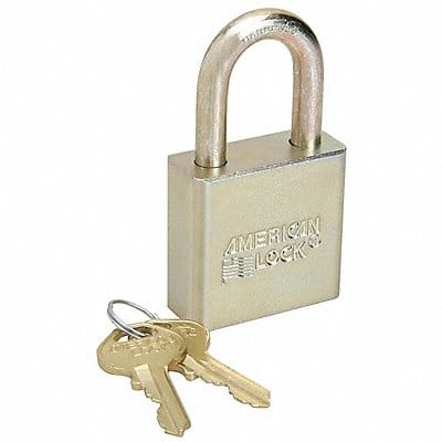 Keyed Padlock Gold