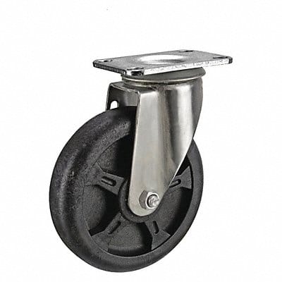 NSF-Listed Plate Caster Swivel 300 lb.