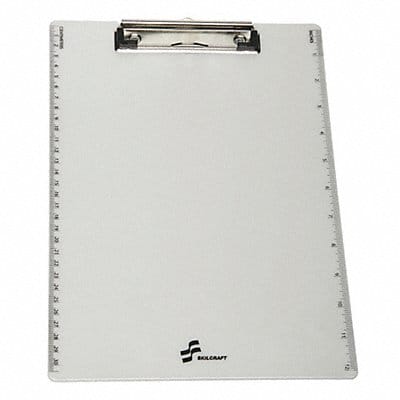 Clipboard Letter Size Plastic Pearl