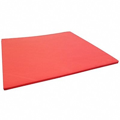 Polyethylene Sheet L 24 in Red