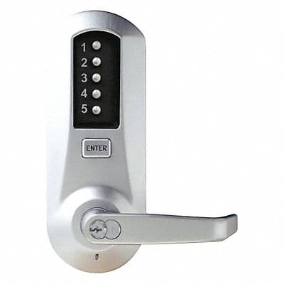 Push Button Lock Entry Key Override