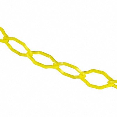 Plastic Chain 2In x 100 ft Yellow