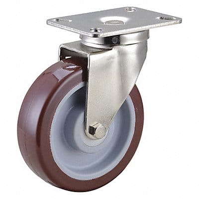 NSF-Listed Plate Caster Swivel 450 lb.