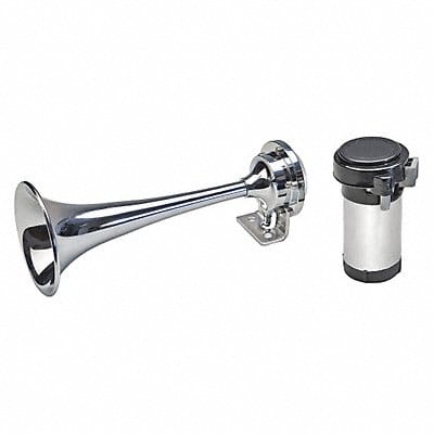 Marine Air Horn Brass 3-1/2 in W 24VDC