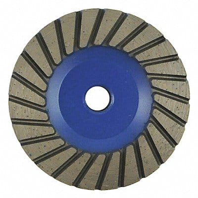 Segment Cup Wheel 4 in.dia. Fine Grit