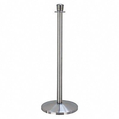 Urn Top Rope Post Satin Stainless Steel