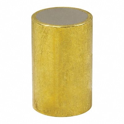 Brass Shielded Magnet 1/2 in.