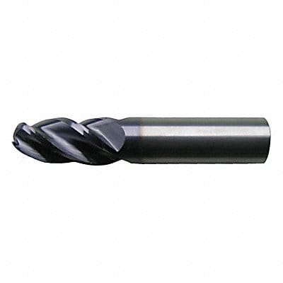 Ball End Mill Single End 5/16 Carbide