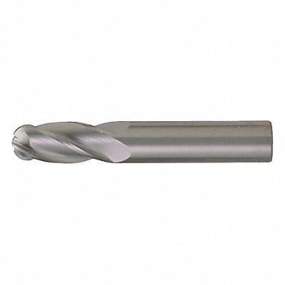 Ball End Mill Single End 1/4 Carbide