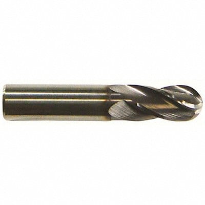 Ball End Mill Single End 1/2 Carbide