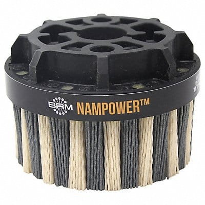 Abrasive Nylon Brush 100mm D 80 Grit