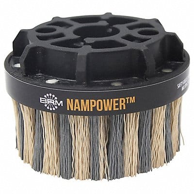 Abrasive Nylon Brush 100mm D 320 Grit