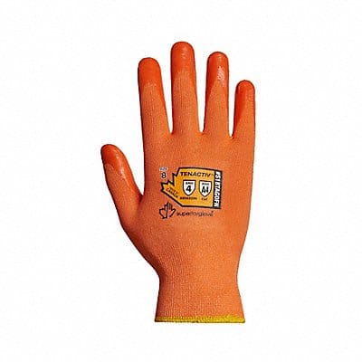 Cut-Resistant Gloves Hi-Viz Orange 8 PR