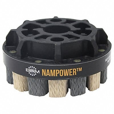 Abrasive Nylon Brush 100mm D 320 Grit