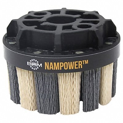 Abrasive Nylon Brush 100mm D 80 Grit