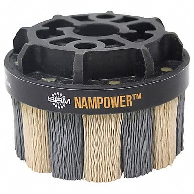 Abrasive Nylon Brush 100mm D 320 Grit