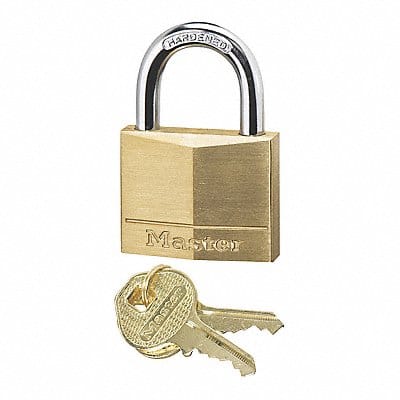 Padlock Solid Brass