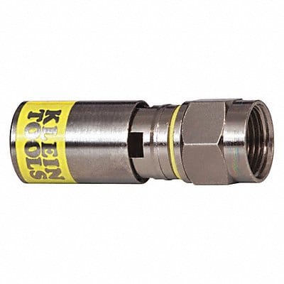 Universal F Comp Connector RG6-R6Q PK10