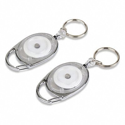 Key Chain w/Chrome Carabiner PK6