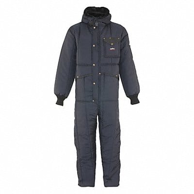 Coverall Suit With Hood Navy 2Xl