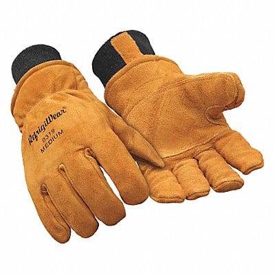 Leather Gloves Tan L PR