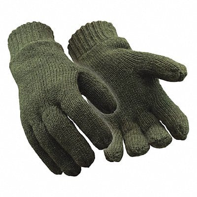 Knit Gloves L Green PR