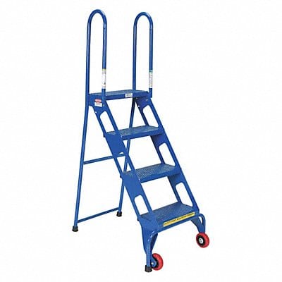 Folding Ladder With Wheels