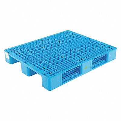 Rackable Blue Plastic Pallet