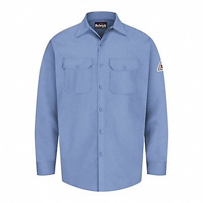 FR Long Sleeve Shirt Button Lt Blue L L