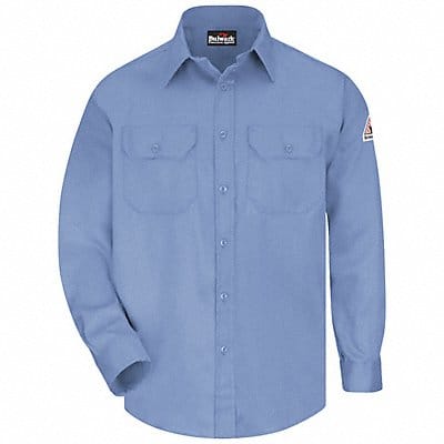 G7302 FR Long Sleeve Shirt Button Lt Blue XL