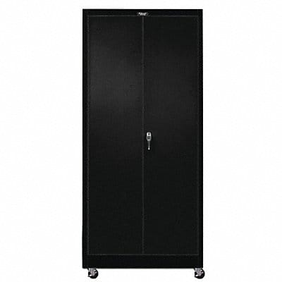 G6768 Storage Cabinet 72 x36 x24 Black 4Shlv