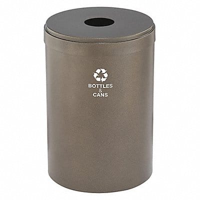 Recycling Container Brown 41 gal.